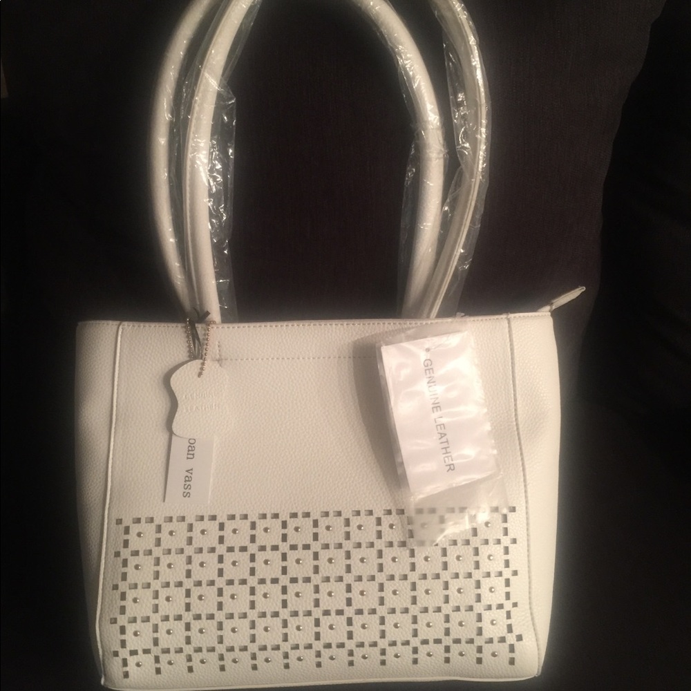White Shoulder Purse